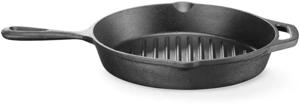 Ketaus keptuvė kepimui ant grotelių - skersmuo 250 mm – Hendi 629925