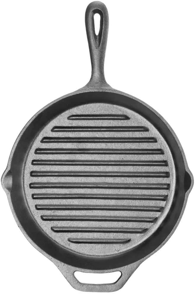 Ketaus keptuvė kepimui ant grotelių - skersmuo 250 mm – Hendi 629925
