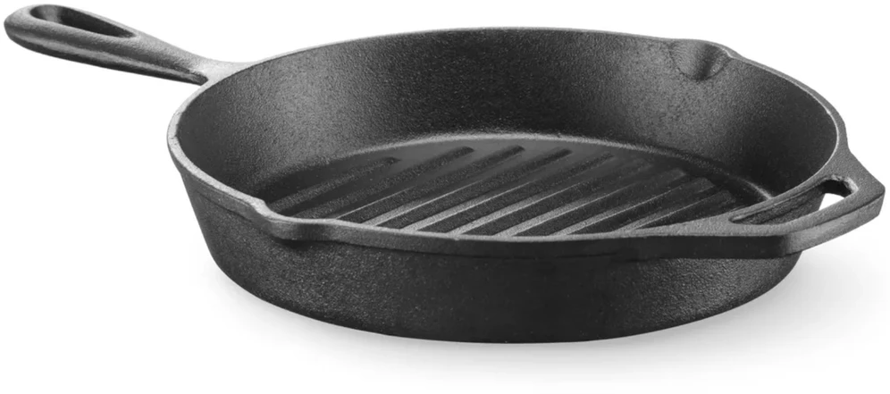 Ketaus keptuvė kepimui ant grotelių - skersmuo 250 mm – Hendi 629925
