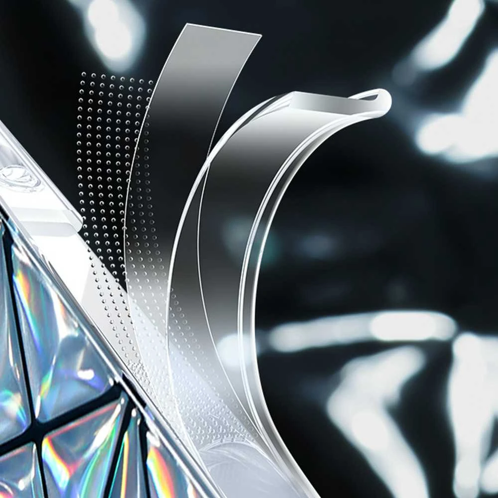 Dėklas Kingxbar Miya serijos Apple iPhone 14 Plus lazerinės spalvos