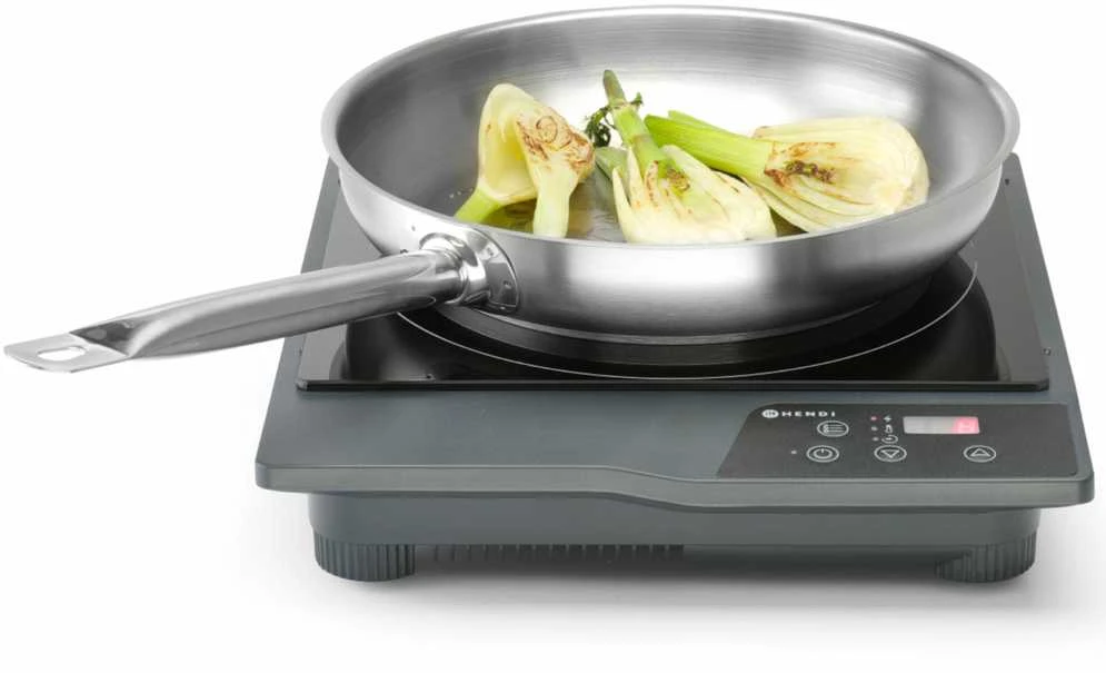 Indukcinė kaitlentė Economic 1800W , Hendi, juoda