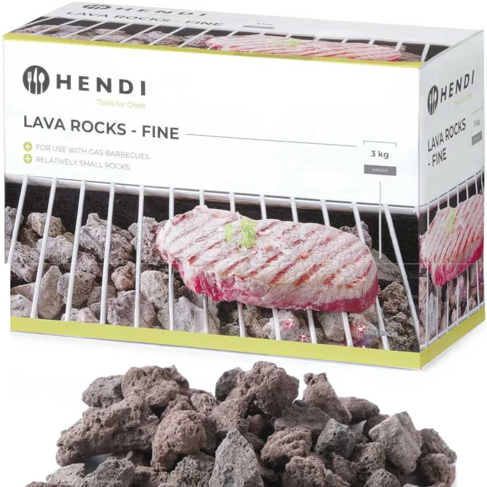Lavos akmuo dujiniam griliui 3kg - Hendi 152706