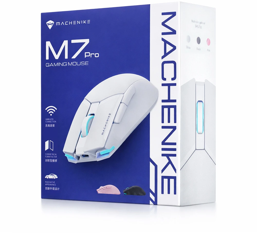 Machenike M7 Pro Belaidė pelė žaidimams - Juodas