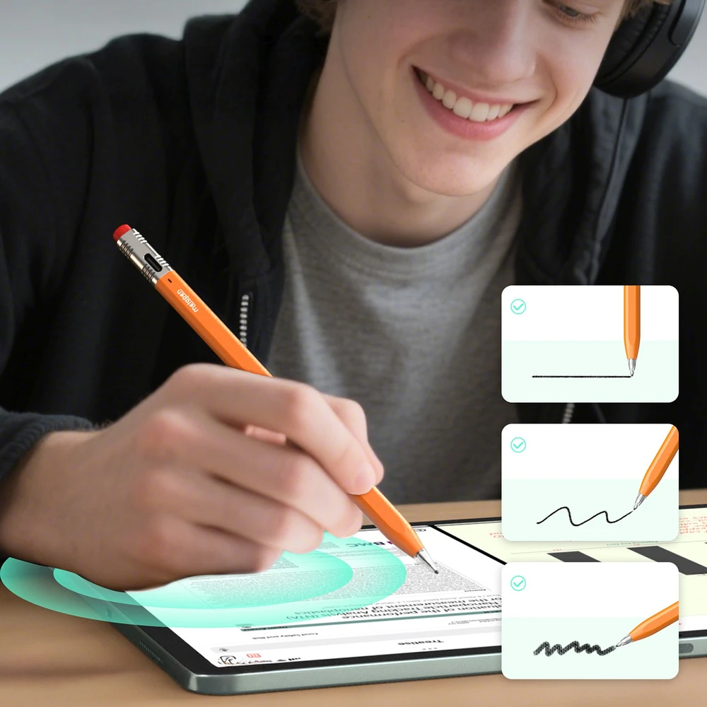 Metapen Pieštukas Air8 Pro X stylus for iPad - oranžinis