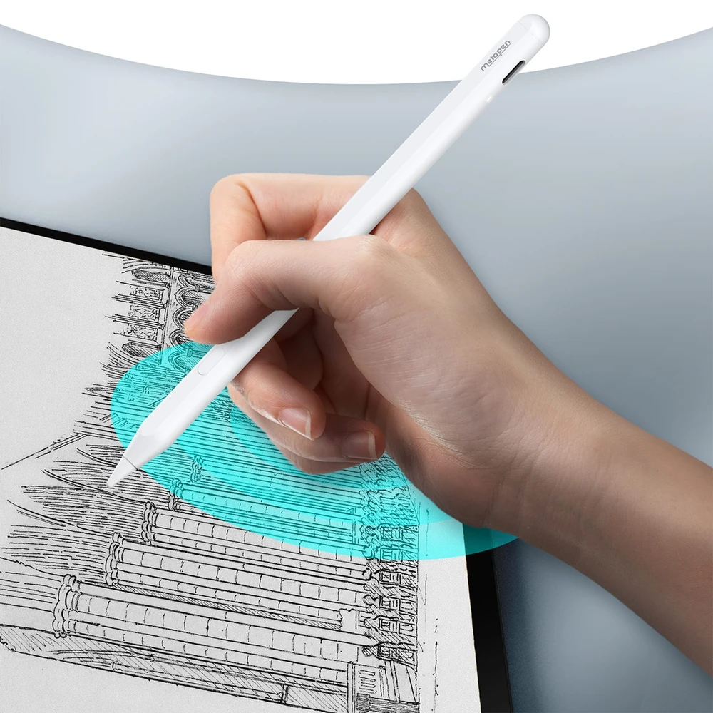 Metapen Pieštukas A12 for iPad - Baltas