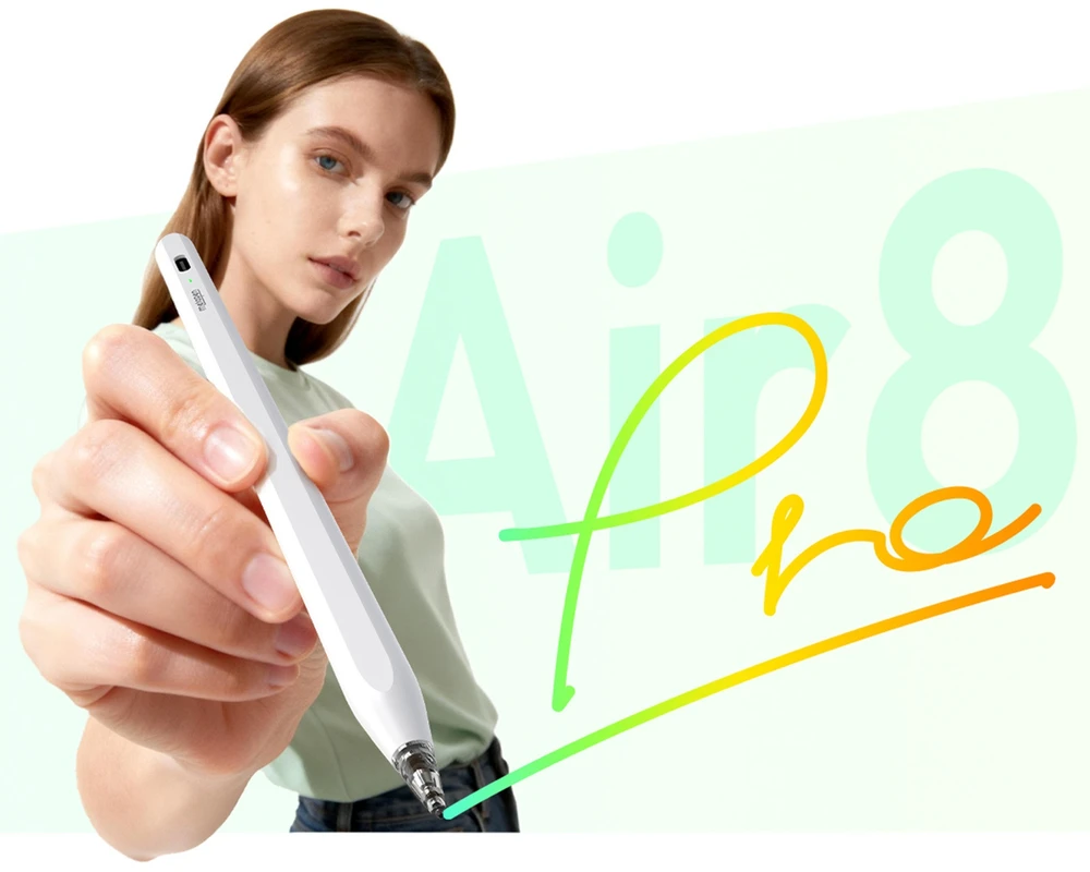 Metapen Pieštukas Air8 Pro for iPad - Baltas