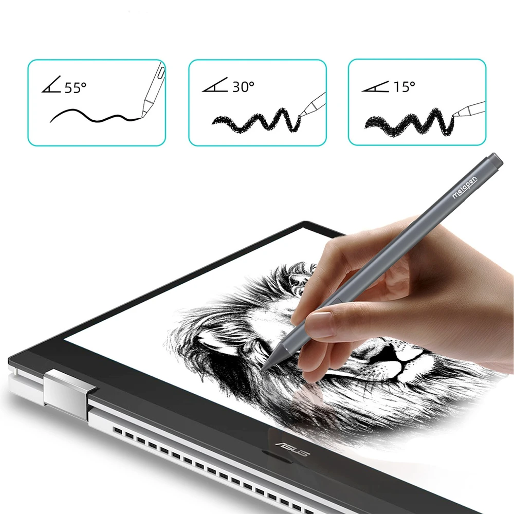 Metapen Pen M2 do Surface, HP, ASUS, DELL, SONY, ViewSonic pilka