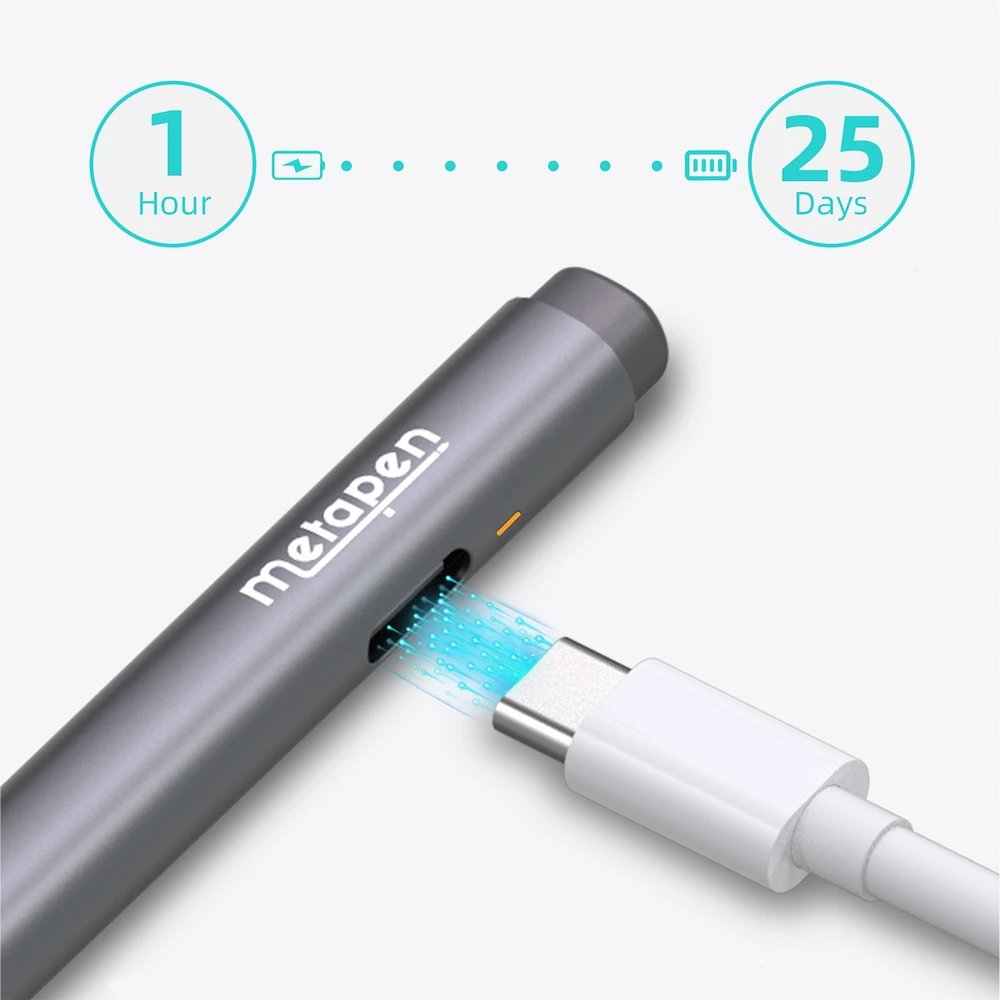 Metapen Pen M2 do Surface, HP, ASUS, DELL, SONY, ViewSonic pilka