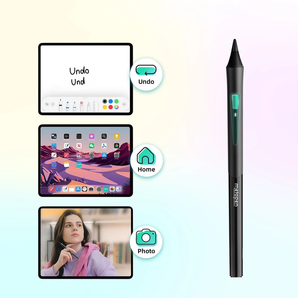 Metapen Pieštukas D1 stylus for iPad - juodas