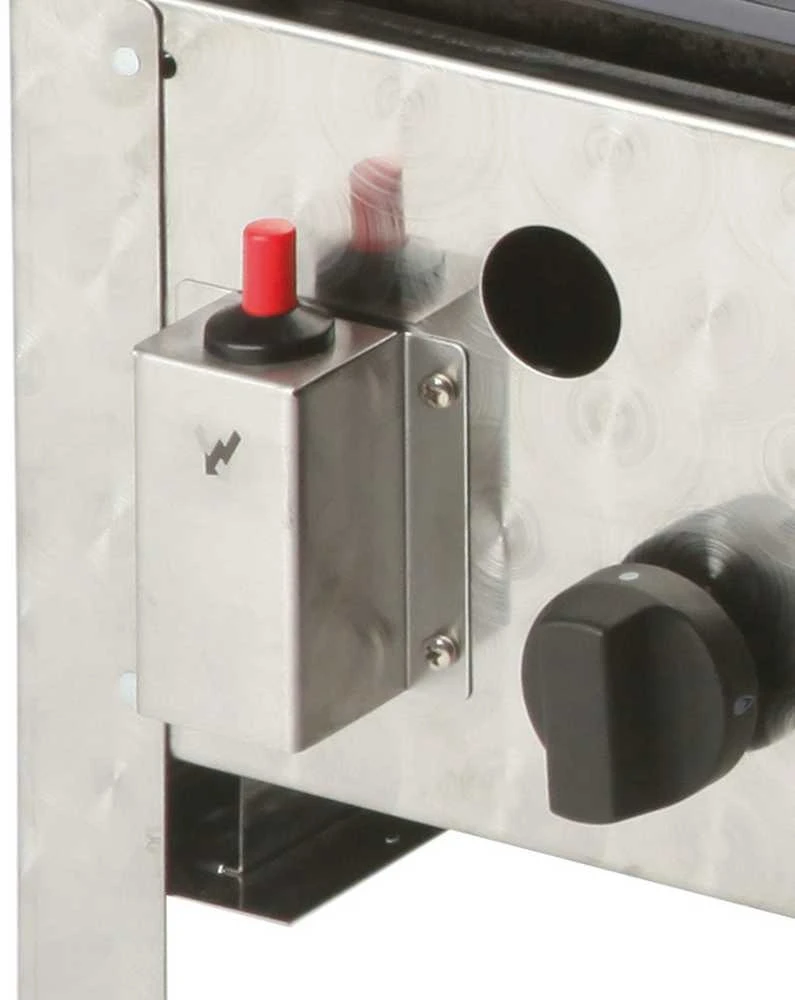 MEVA Dujinė keptuvė PELVIS 10 kW 3 degiklių dujinė grilis su keptuve