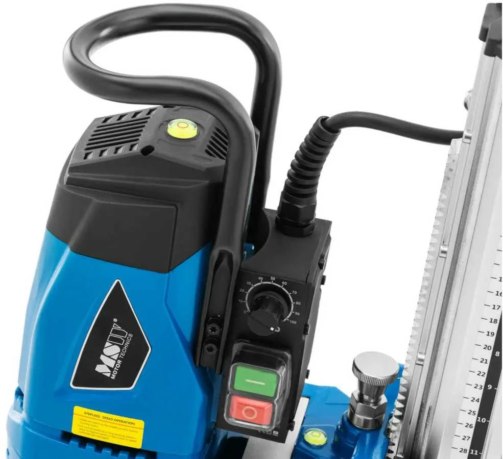 MSW Vertikalus deimantinis betono, akmens gręžimo įrenginys su trikoju 3700 W sk. 350 mm