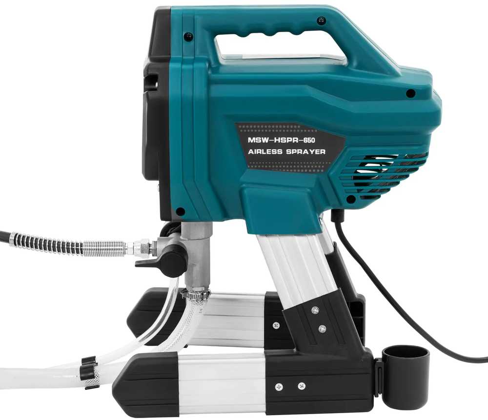 MSW Hidrodinaminis purškiamas dažymo įrenginys 1,4 l/min 200 barų 7,5 m