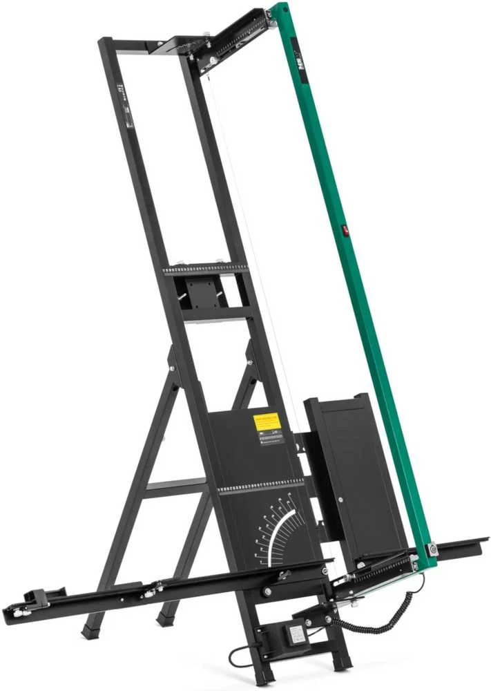 MSW putplasčio pjaustymo mašina su stovu, ilgis 1350 mm, gylis 350 mm, 200 W