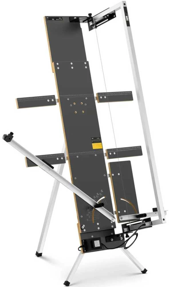 MSW putplasčio pjaustymo mašina su stovu ir laikikliu, ilgis 1300 mm, gylis 350 mm, 200 W