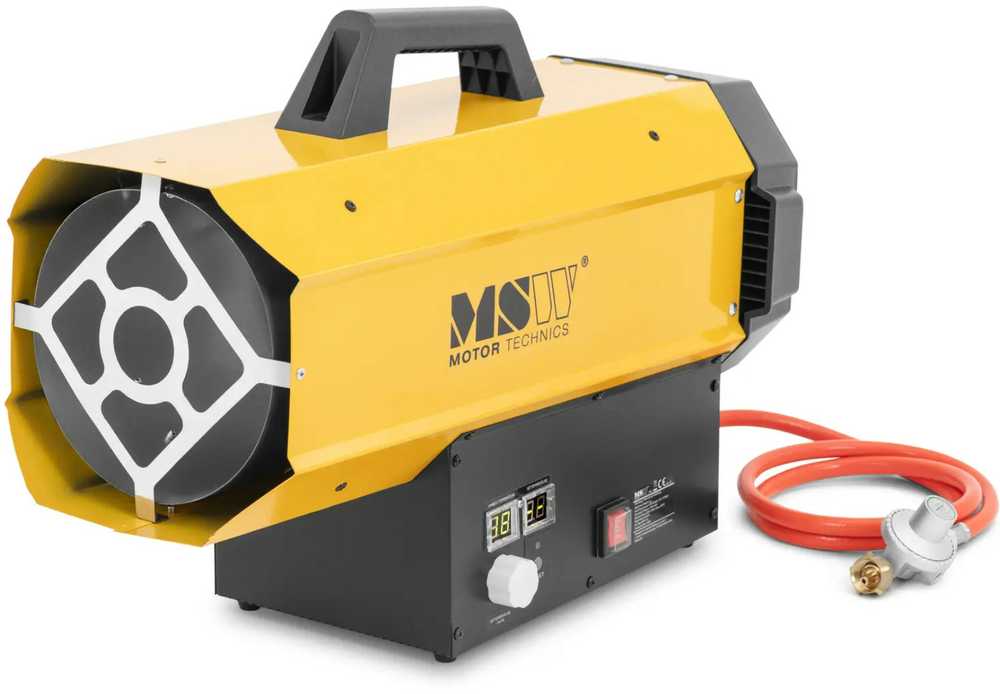 MSW Statybinis dujinis šildytuvas iki 510 m2, 60 kW