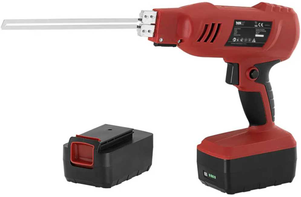 MSW terminis peilis polistirolui belaidis 200 mm 500C 140 W - komplektas