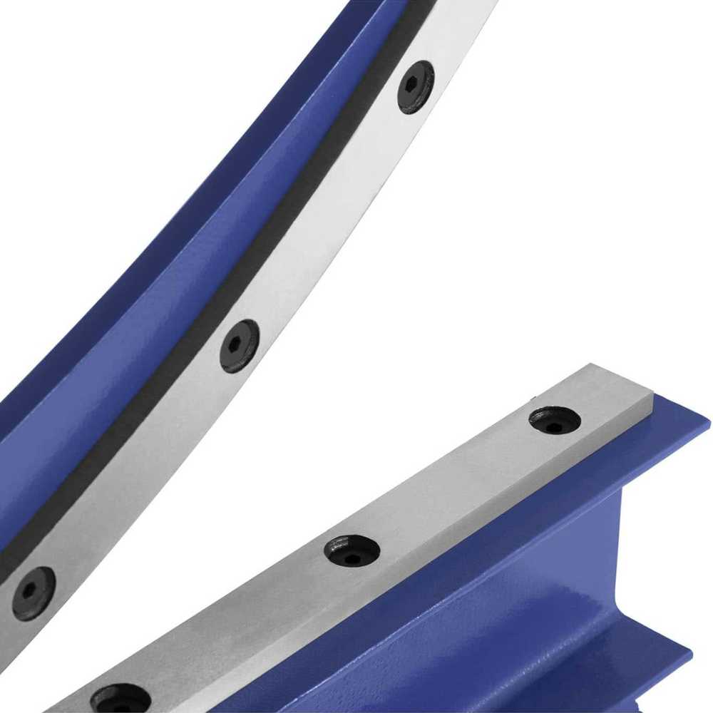 MSW Giljotininės žirklės, rankinė giljotina lakštiniam metalui, storos. 1,5 mm sklypas. 500 mm
