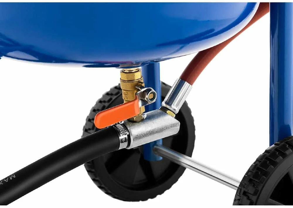 MSW Mobilus sifoninis smėlio pūtiklis su slėgio reguliavimu 60-125 psi, 40 l