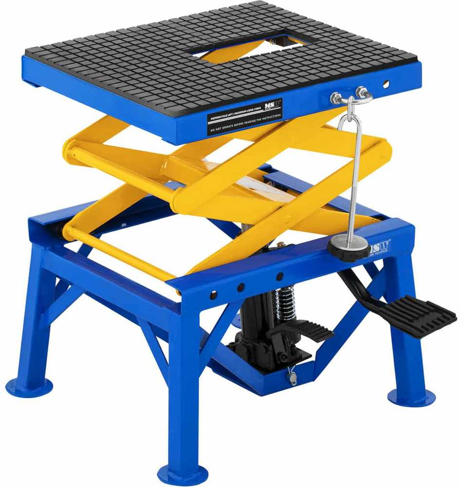MSW Motociklo žirklinis keltuvas 35-87 cm 150 kg