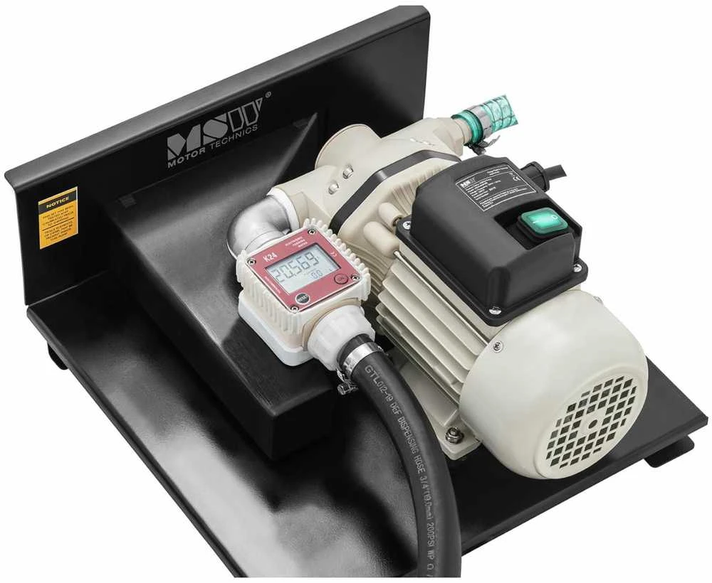 MSW Karbamido siurblys kenksmingiems skysčiams su žarnos matuokliu 35-45 l/min 550 W 230 V