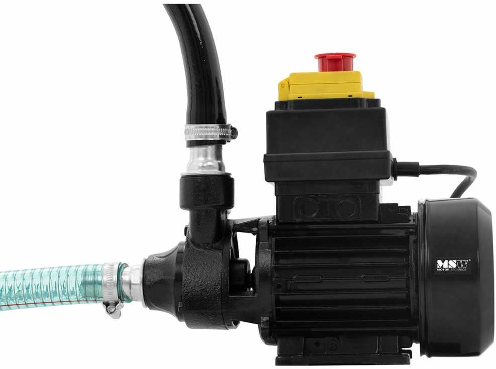MSW Elektrinis dyzelinio kuro dozatoriaus siurblys SET IP55 230 V 370 W 40 l/min