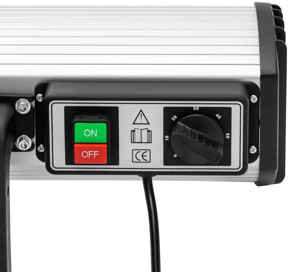 MSW Infraraudonųjų spindulių šildytuvo dirbtuvės kėbulo dažymo lempa 30-100C 1000W