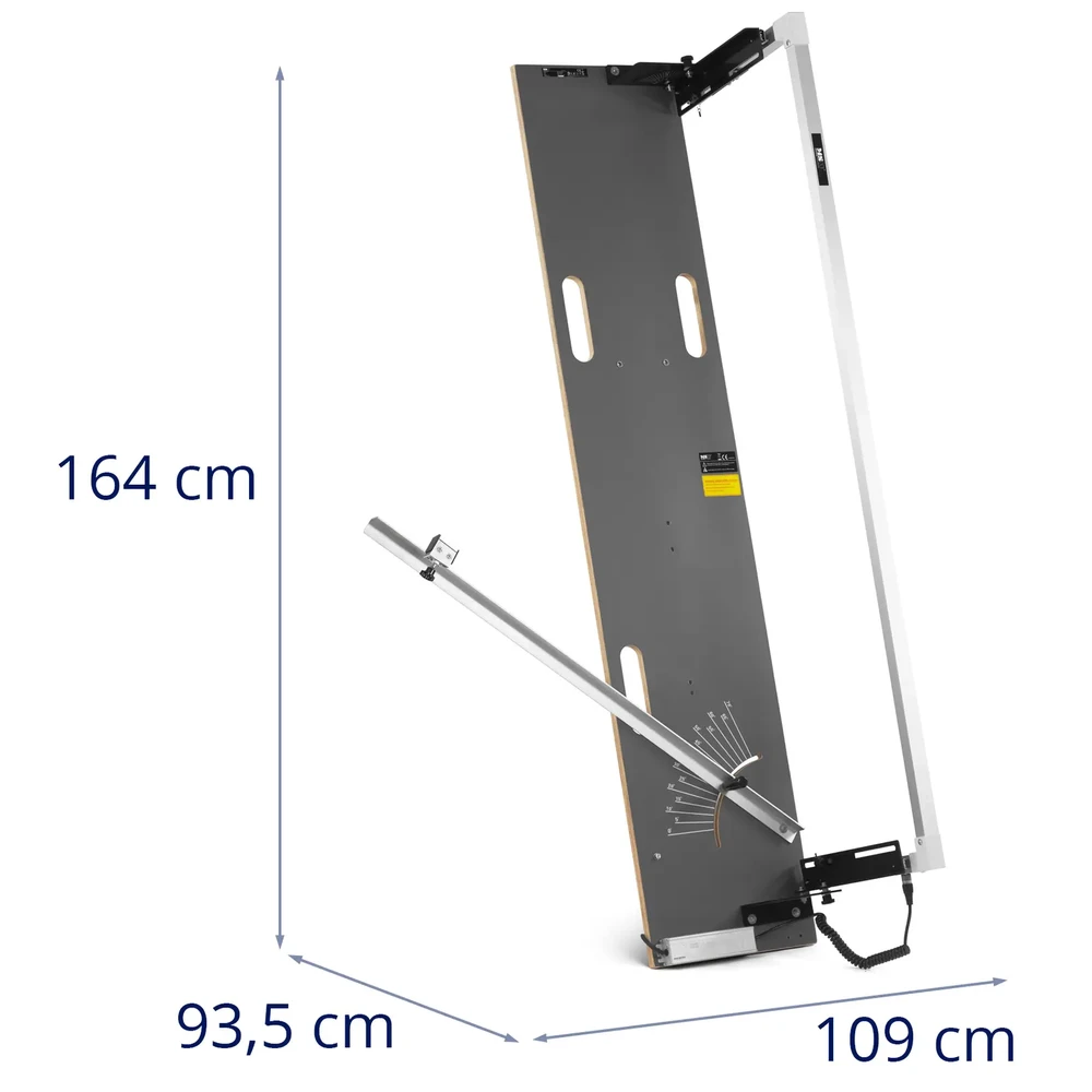 MSW Putplasčio pjovimo staklės, ilgis 1350 mm, gylis 350 mm, 200 W