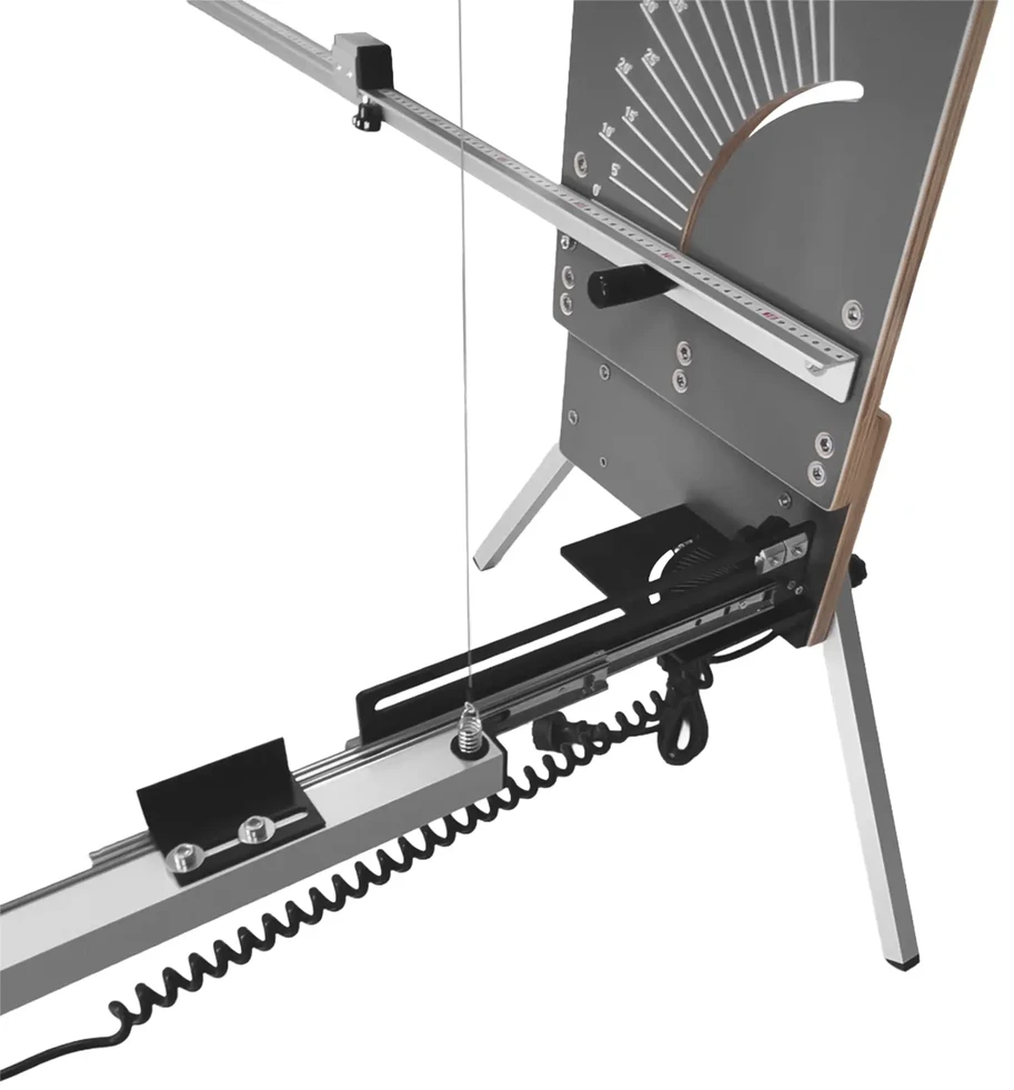 MSW putplasčio pjaustymo mašina su stovu, ilgis 1300 mm, gylis 350 mm, 200 W