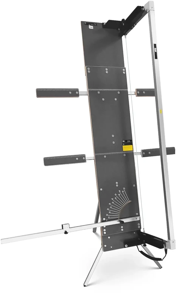 MSW putplasčio pjaustymo mašina su stovu, ilgis 1300 mm, gylis 350 mm, 200 W