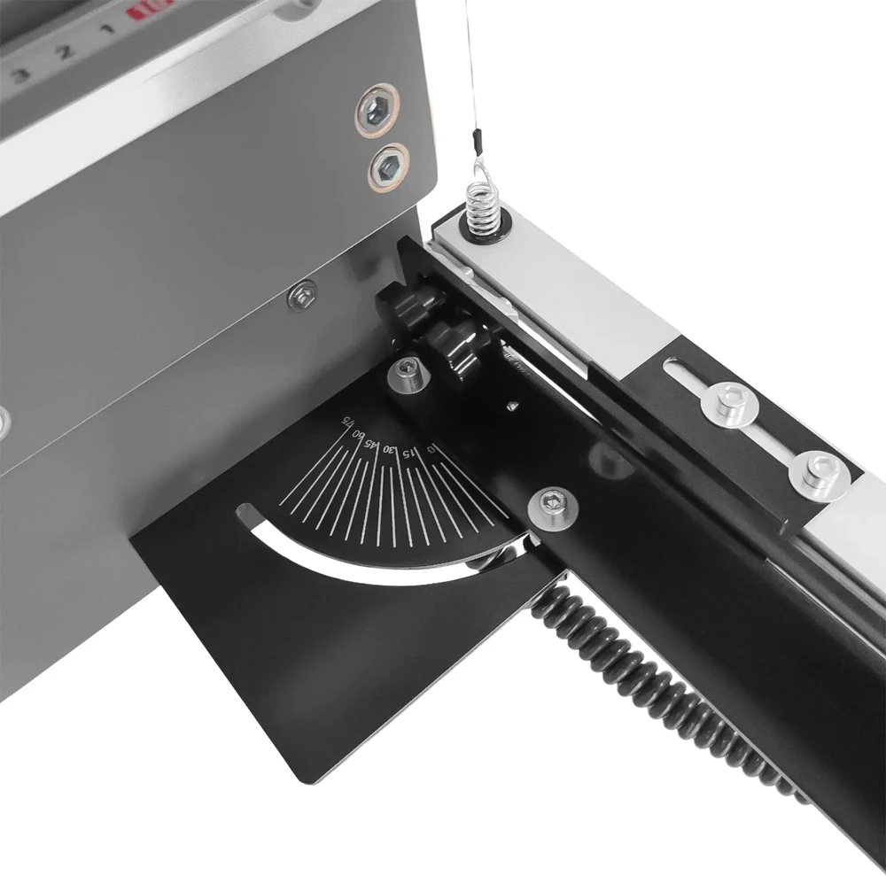 MSW putplasčio pjaustymo mašina su stovu, ilgis 1300 mm, gylis 350 mm, 200 W
