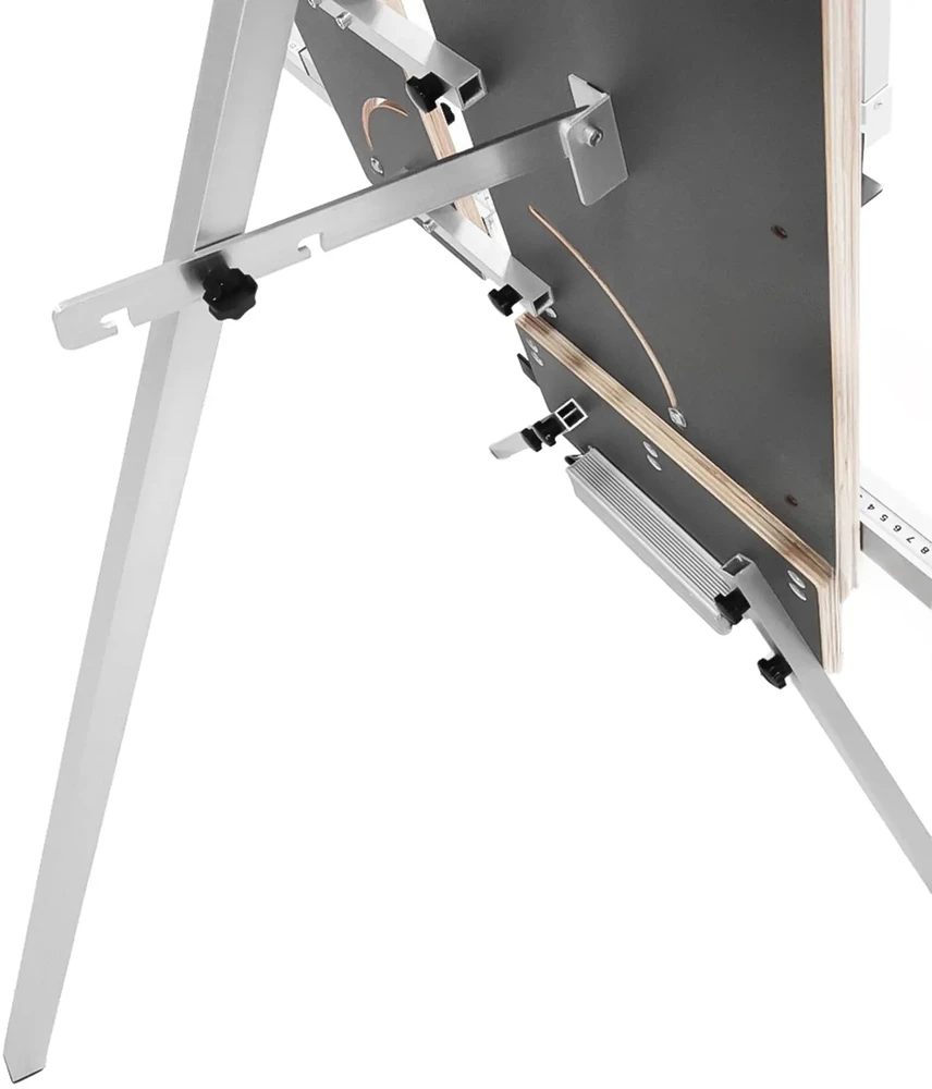 MSW putplasčio pjaustymo mašina su stovu ir laikikliu, ilgis 1300 mm, gylis 350 mm, 200 W