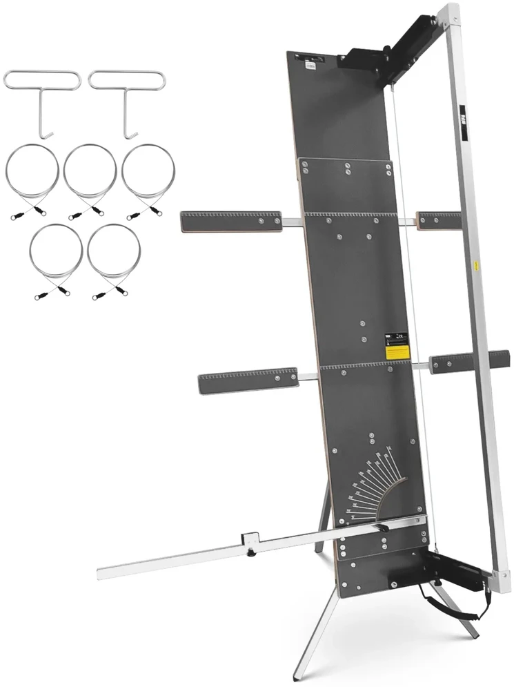MSW putplasčio pjaustymo mašina su stovu, ilgis 1300 mm, gylis 350 mm, 200 W