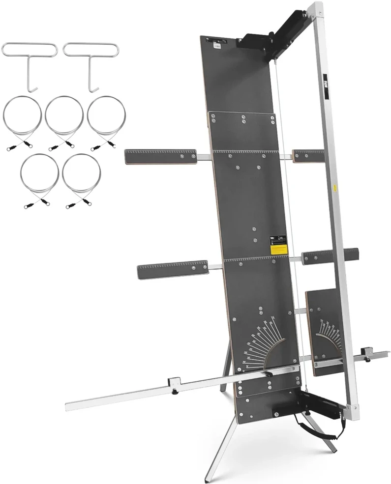 MSW putplasčio pjaustymo mašina su stovu ir laikikliu, ilgis 1300 mm, gylis 350 mm, 200 W
