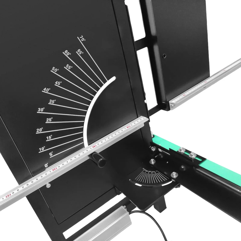 MSW putplasčio pjaustymo mašina su stovu, ilgis 1350 mm, gylis 350 mm, 200 W