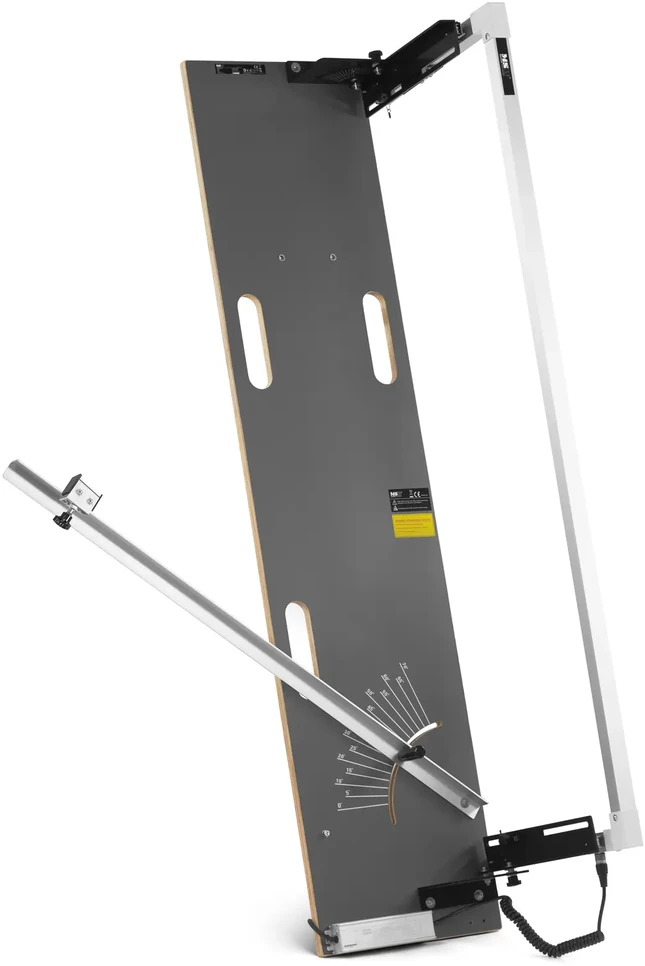 MSW Putplasčio pjaustymo mašina su terminiu peiliu, ilgis 1070 mm, gylis 350 mm, 160 W