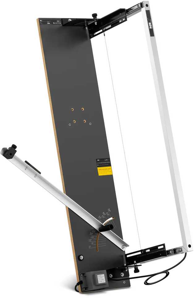 MSW Putplasčio pjaustymo mašina su terminiu peiliu, ilgis 1070 mm, gylis 350 mm, 160 W