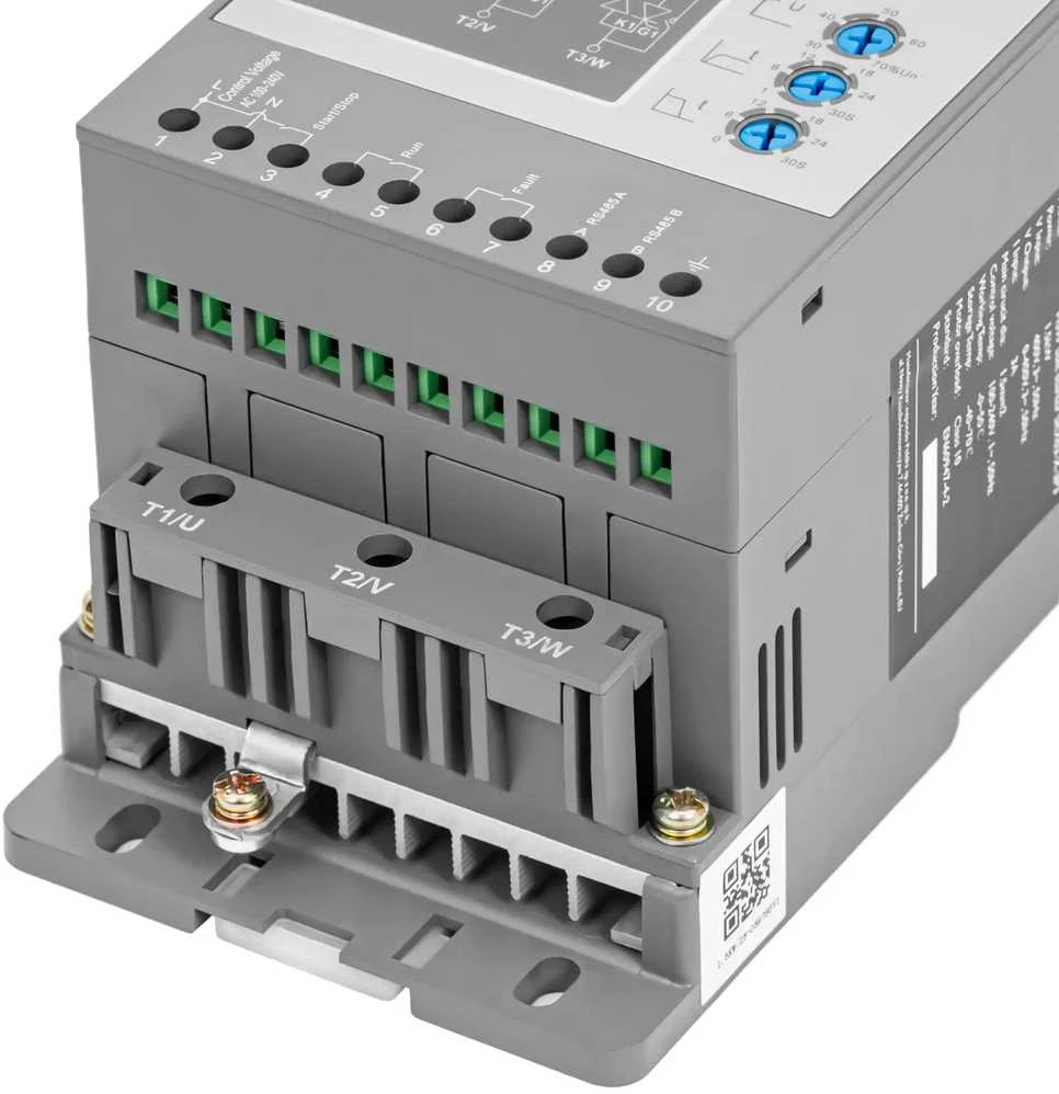 MSW Švelnus starteris švelniam variklių paleidimui 3 A 1,5 kW 400 / 100–240 V