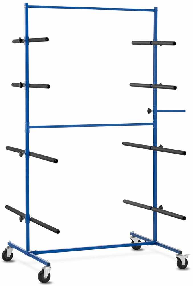 MSW Dažymo lentyna buferiams, spoileriams, 4 pakopų, dvipusis, iki 120 kg