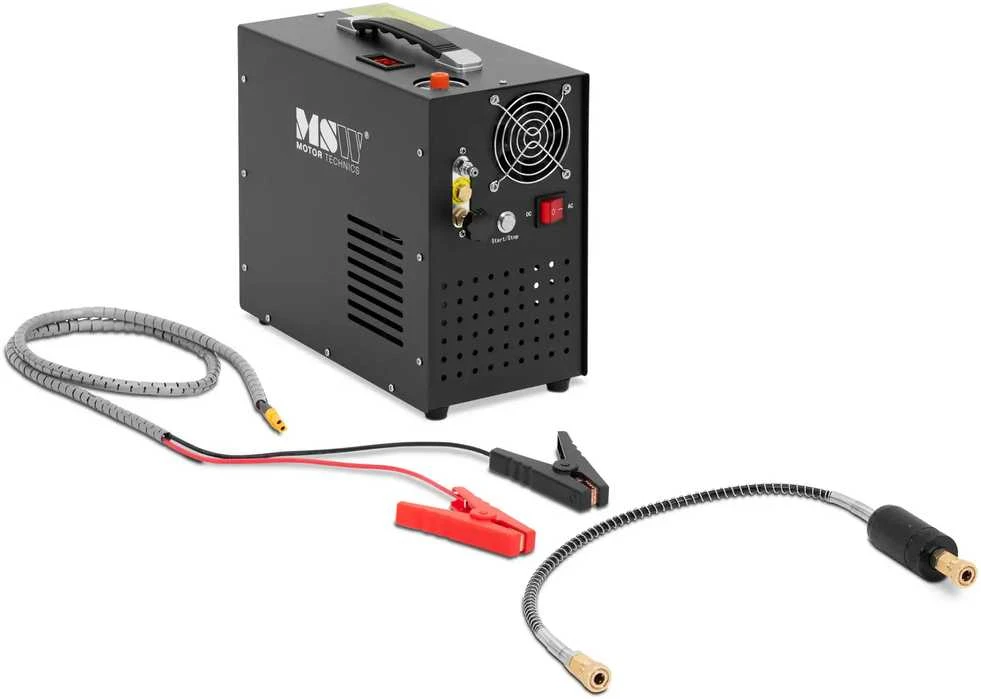 MSW Suspausto oro kompresorius PCP 300 bar 12/220 V 400 W