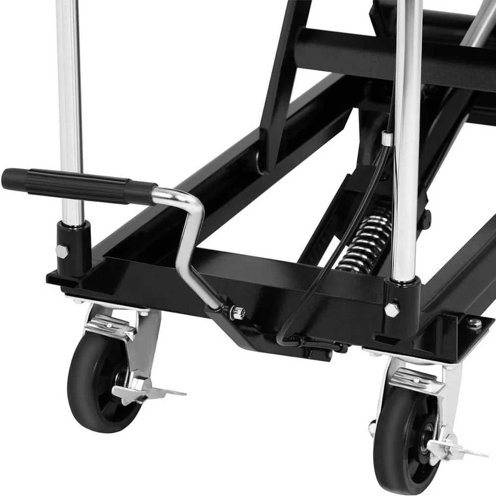 MSW Žirklinis stalinis vežimėlis transportiniam kėlimui 815 x 500 mm 500 kg