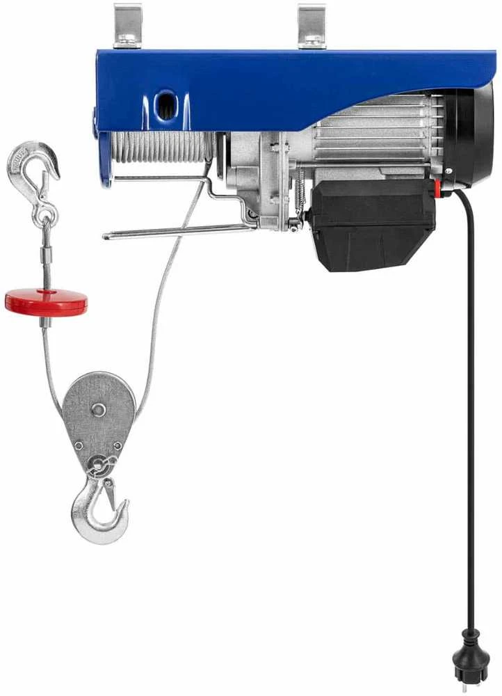 MSW Gervė elektros trosinė gervė 1350 W 12 m 400 kg