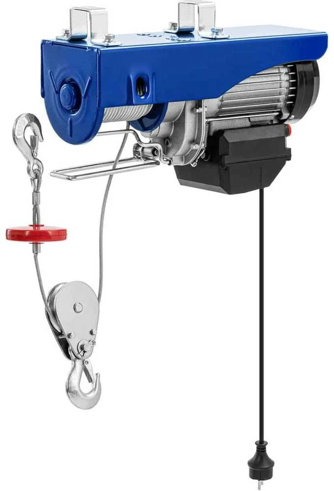 MSW Gervė elektros trosinė gervė 1350 W 12 m 400 kg