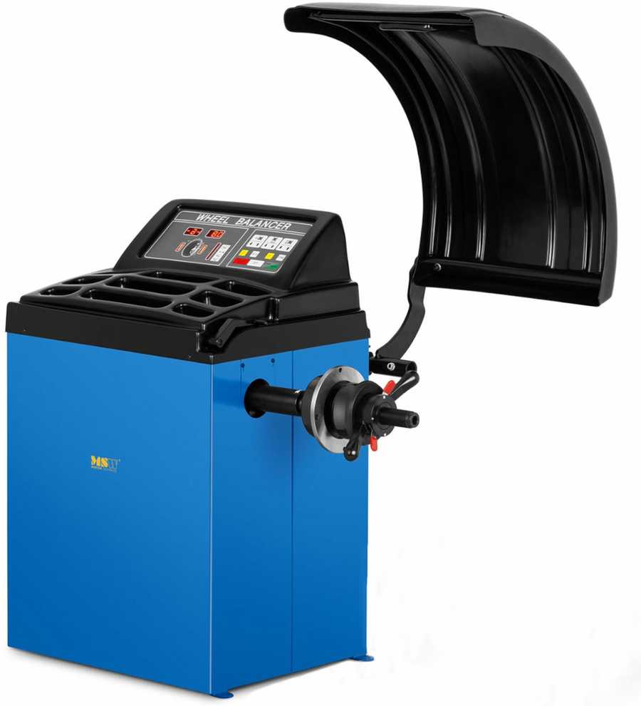MSW Automatinis ratų balansyras skirtas motociklams ir automobiliams iki 65 kg skersmens. 10-24'' LED