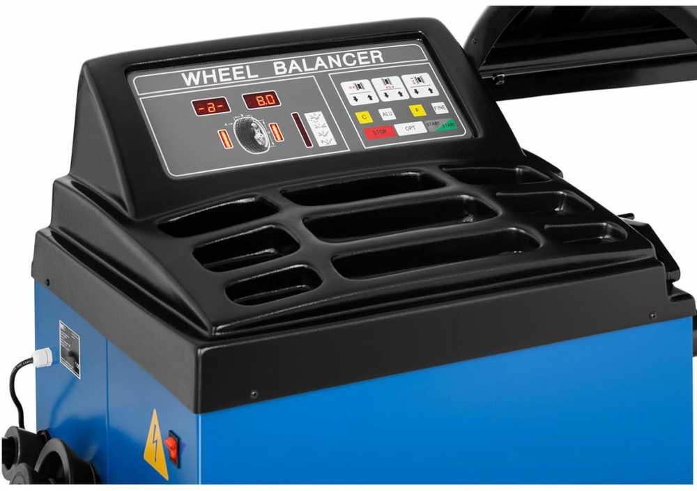 MSW Automatinis ratų balansyras skirtas motociklams ir automobiliams iki 65 kg skersmens. 10-24'' LED