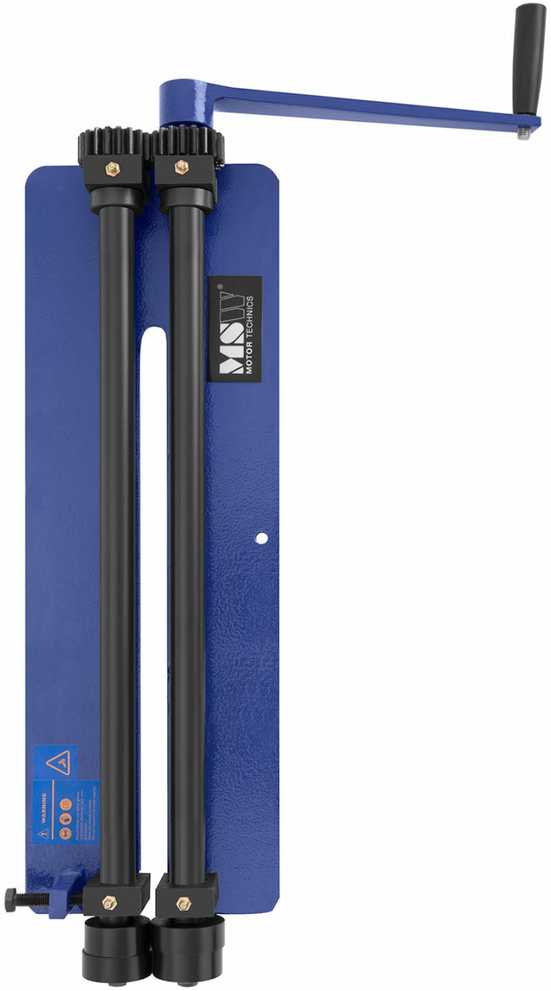 MSW Rankinis lenkimo staklės, lakštinio metalo griovelių staklės, 440 mm SET