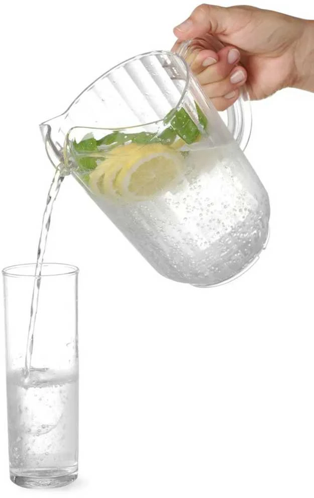 Nedūžtantis polikarbonatinis gėrimo ąsotis 1,8L - Hendi 567906