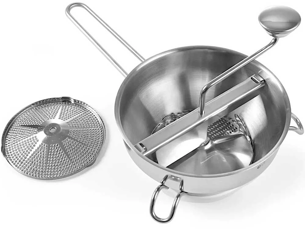 Nerūdijančio plieno sietelis daržovėms trinti. 200 mm – Hendi 515501