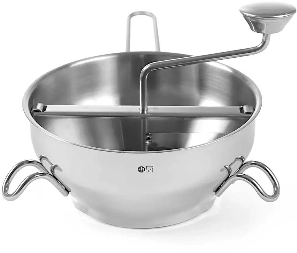 Nerūdijančio plieno sietelis daržovėms trinti. 200 mm – Hendi 515501