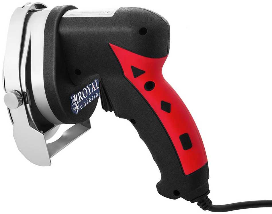 Nóż do kebaba gyrosa elektrinis Royal Catering 3200 aps./min 230V 80W