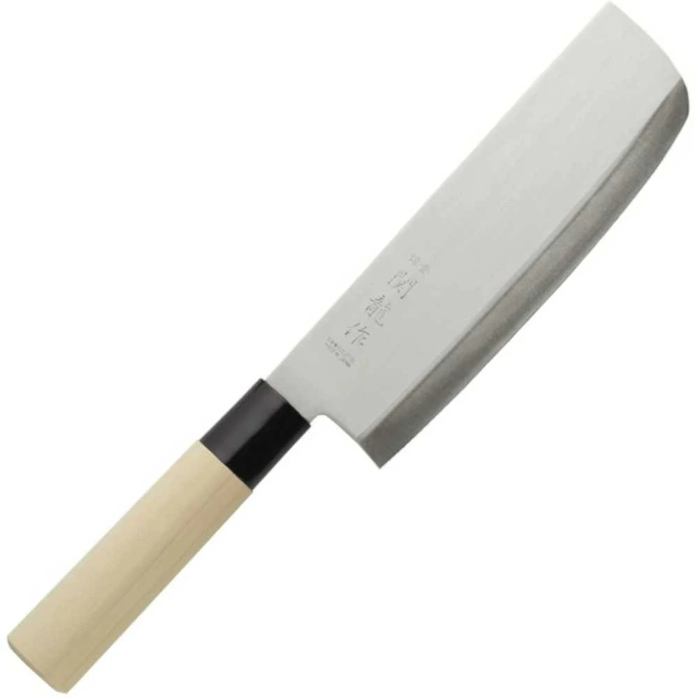 Japoniškas peilis NAKIRI su medine rankena 180 mm - Hendi 845028